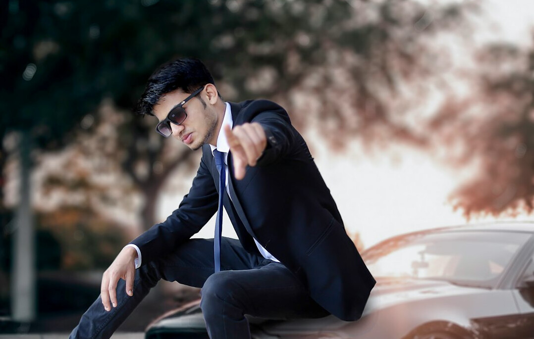 Portrait of a businessman in a suit